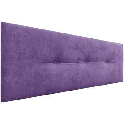 Tête de lit en tissu violet DHOME 150/160cm - Tête de lit - Publicité Tête de lit en tissu violet DHOME 150/160cm - Tête de lit - Publicité