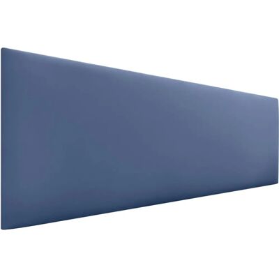 Tête de lit bleue capitonnée Dhome - Tête de lit - Publicité Tête de lit bleue capitonnée Dhome - Tête de lit - Publicité