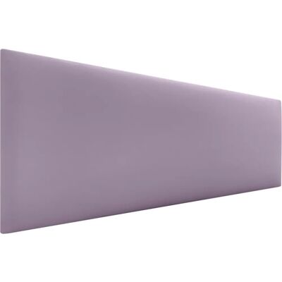 Tête de lit en faux cuir violet Dhome - Pour lit 135/140cm - Publicité Tête de lit en faux cuir violet Dhome - Pour lit 135/140cm - Publicité