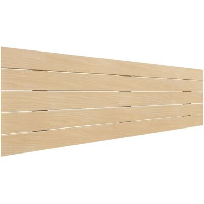 Tête de lit DHOME - Bois de pin massif - 150x46cm - Finition naturelle - Tête de lit - Publicité Tête de lit DHOME - Bois de pin massif - 150x46cm - Finition naturelle - Tête de lit - Publicité