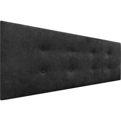 Dhome Tête de Lit Noire Enveloppée - Tête de lit - Publicité Dhome Tête de Lit Noire Enveloppée - Tête de lit - Publicité