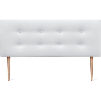 Tête de lit Beige DHOME - En Tissu et Simili Cuir - 4cm d'Épaisseur - Pour Divers Lits - Publicité Tête de lit Beige DHOME - En Tissu et Simili Cuir - 4cm d'Épaisseur - Pour Divers Lits - Publicité