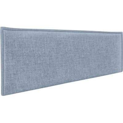 Tête de lit en lin bleu naturel 160cm - Tête de lit - Publicité Tête de lit en lin bleu naturel 160cm - Tête de lit - Publicité