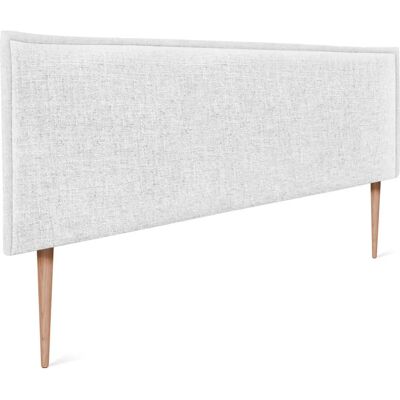 Tête de lit en Lin Naturel - 145x105cm - Blanc - Accessoire Moderne - Publicité Tête de lit en Lin Naturel - 145x105cm - Blanc - Accessoire Moderne - Publicité