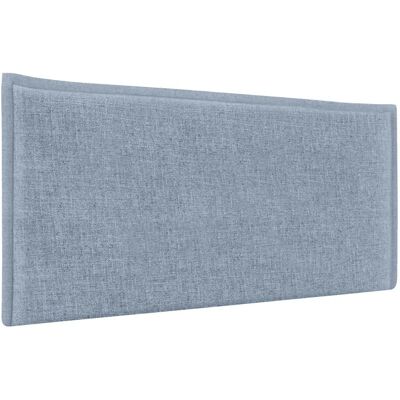 Dhome - Tête de lit en lin naturel bleu 95cm - Chambre moderne - Publicité Dhome - Tête de lit en lin naturel bleu 95cm - Chambre moderne - Publicité