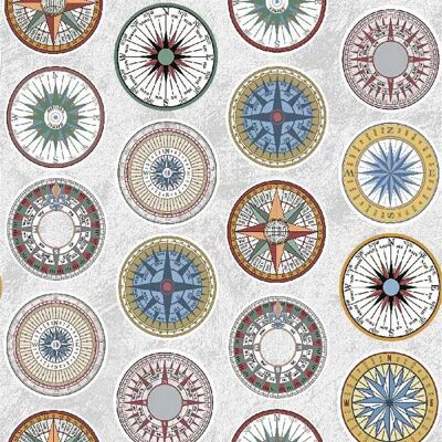 Things Home Trade COMPASVINT - 140x140 cm Tischdecke Things Home Trade COMPASVINT - 140x140 cm Tischdecke
