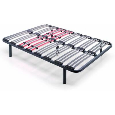 Base de Cama Mesefor con Rigididad Ajustable Negra - Base Base de Cama Mesefor con Rigididad Ajustable Negra - Base