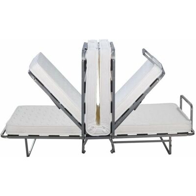 Cama Plegable Compacta con Colchoneta de Espuma - Cama Plegable Cama Plegable Compacta con Colchoneta de Espuma - Cama Plegable
