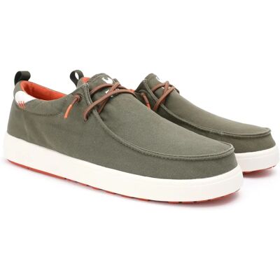 Zapatillas Walkin Pitas Biarritz Coast - Verde Kaki y Naranja - Modelo Biarritz Coast - Tipo de Calzado Zapatillas Walkin Pitas Biarritz Coast - Verde Kaki y Naranja - Modelo Biarritz Coast - Tipo de Calzado