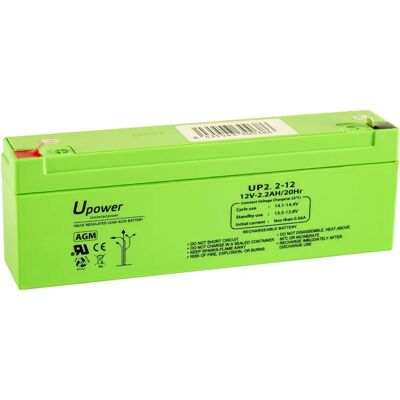 Batterie AGM U-Power 12V 2.2Ah - Plomb, Sans Entretien Batterie AGM U-Power 12V 2.2Ah - Plomb, Sans Entretien