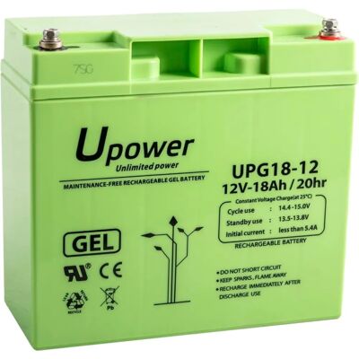U-power UPG18-12 Batería de gel - Batería U-power UPG18-12 Batería de gel - Batería