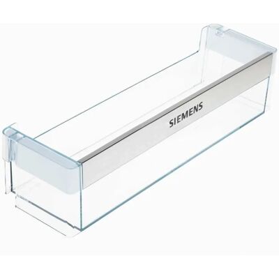 Siemens 00704703 - Transparente y Acero Inoxidable - Estante para Refrigerador Siemens 00704703 - Transparente y Acero Inoxidable - Estante para Refrigerador