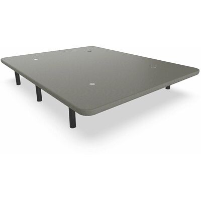Nalui - Base de Cama de Acero con Patas de 25cm - Tejido 3D Transpirable - Fabricada en España Nalui - Base de Cama de Acero con Patas de 25cm - Tejido 3D Transpirable - Fabricada en España