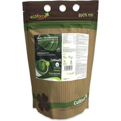 CULTIVERS Dünger - Aminosäure 85% + Eisen 5 kg Öko-Registriert CULTIVERS Dünger - Aminosäure 85% + Eisen 5 kg Öko-Registriert