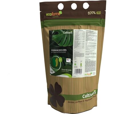 CULTIVERS Dünger - Aminosäuren 85% + Eisen 1kg - Öko registriert CULTIVERS Dünger - Aminosäuren 85% + Eisen 1kg - Öko registriert