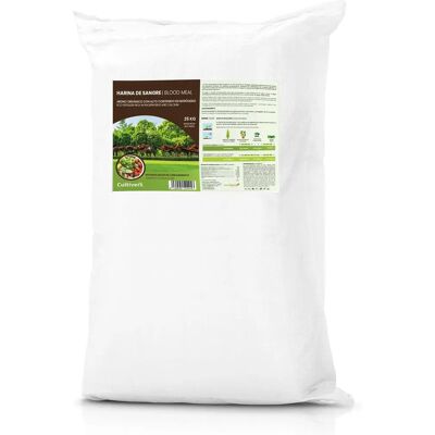 CULTIVERS Farine de Sang 25kg - Engrais - Publicité CULTIVERS Farine de Sang 25kg - Engrais - Publicité