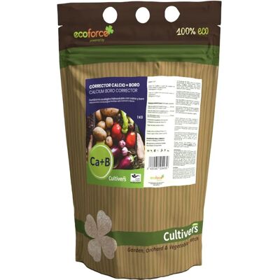 CULTIVERS Fertilizante Calcio Boro - Orgánico, 1kg CULTIVERS Fertilizante Calcio Boro - Orgánico, 1kg