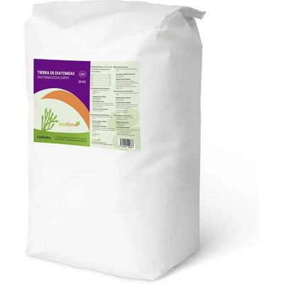 Tierra de Diatomeas Micronizada Ecológica 20 kg - Cultivers Tierra de Diatomeas Micronizada Ecológica 20 kg - Cultivers