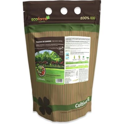 CULTIVERS Farine de Sangue 5kg - Engrais Organique - Azote Élevé - Publicité CULTIVERS Farine de Sangue 5kg - Engrais Organique - Azote Élevé - Publicité