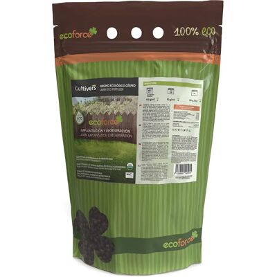 CULTIVERS Bio-Grasdünger 5 kg - Ökologische Rasenpflege CULTIVERS Bio-Grasdünger 5 kg - Ökologische Rasenpflege