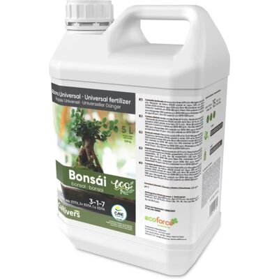 Cultivers Bio-Bonsai-Dünger - 5L - Pflanzenwachstum Cultivers Bio-Bonsai-Dünger - 5L - Pflanzenwachstum