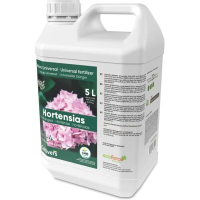 CULTIVERS Fertilizante líquido orgánico para hortensias - Fertilizante CULTIVERS Fertilizante líquido orgánico para hortensias - Fertilizante