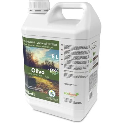 CULTIVERS Fertilizante Orgánico para Olivos - Líquido, 5L CULTIVERS Fertilizante Orgánico para Olivos - Líquido, 5L