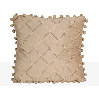 Coussin Romimex Beige 40 x 5 x 40 cm - Coussin Coussin Romimex Beige 40 x 5 x 40 cm - Coussin