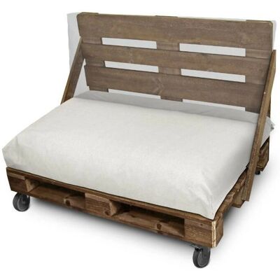 Happers - Cojines para palets 120x60x20 Crudo Mate - Cojines para palets Happers - Cojines para palets 120x60x20 Crudo Mate - Cojines para palets
