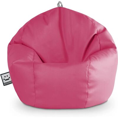 HAPPERS Puff Pelota Fucsia - Polipiel Interior - 60x60x60 cm HAPPERS Puff Pelota Fucsia - Polipiel Interior - 60x60x60 cm