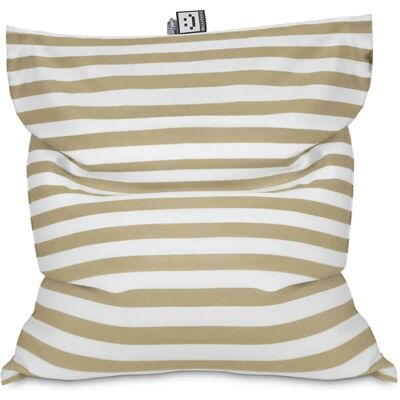 Happers Grand Pouf Toldotex Beige - Usage intérieur/extérieur - Publicité Happers Grand Pouf Toldotex Beige - Usage intérieur/extérieur - Publicité