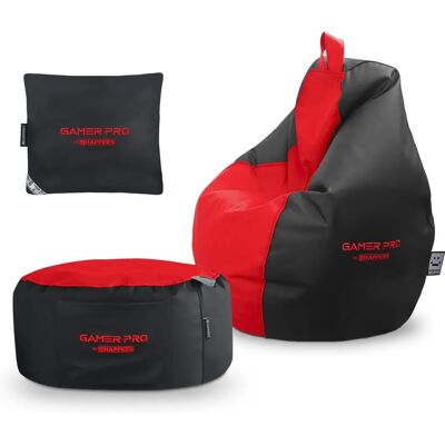Pack Gaming Rosso - Muebles ergonómicos para juegos Pack Gaming Rosso - Muebles ergonómicos para juegos