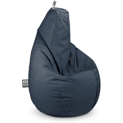 HAPPERS Pouf Extérieur Naylim Gris Pétrole XXL - Fauteuil - Publicité HAPPERS Pouf Extérieur Naylim Gris Pétrole XXL - Fauteuil - Publicité