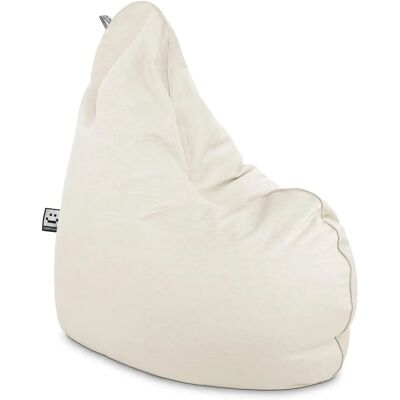 Happers XL Puff Pera Relax Terciopelo Crudo Happers XL Puff Pera Relax Terciopelo Crudo