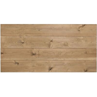 Decowood Flandes Cabecero - Madera Maciza Roble Oscuro - 100x60cm Decowood Flandes Cabecero - Madera Maciza Roble Oscuro - 100x60cm