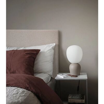 Cabecero de poliéster beige Decowood - Encabezado Cabecero de poliéster beige Decowood - Encabezado
