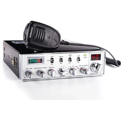 Superstar 3900 UK Rechtliches Multi-Standard CB-Funk - 80 Kanäle Superstar 3900 UK Rechtliches Multi-Standard CB-Funk - 80 Kanäle