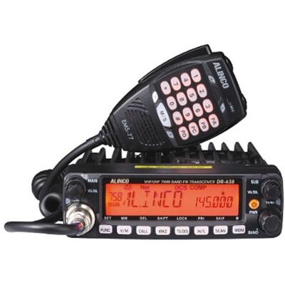 Alinco DR-638HE Podwójny pasmo VHF/UHF - 758 kanałów Alinco DR-638HE Podwójny pasmo VHF/UHF - 758 kanałów