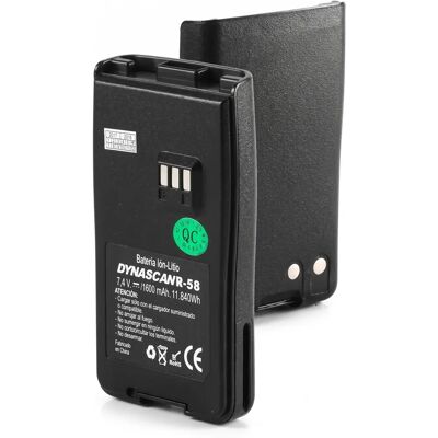 Batería Dynascan 1600 mAh - Repuesto para walkies Batería Dynascan 1600 mAh - Repuesto para walkies