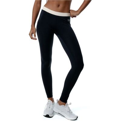 Pantalones y mallas largas fitness beige Black Limba Nova Pantalones y mallas largas fitness beige Black Limba Nova