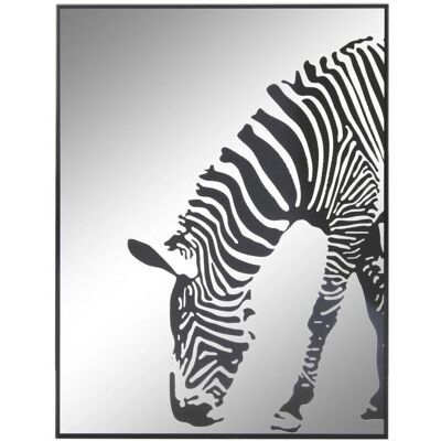 Fijalo Model ES191214 - Zebra Gedrukt Aluminiumglas Spiegel Fijalo Model ES191214 - Zebra Gedrukt Aluminiumglas Spiegel
