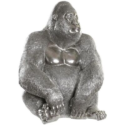 Fijalo FD194726 Figurka z żywicy - Srebrna 46x40x61 cm Fijalo FD194726 Figurka z żywicy - Srebrna 46x40x61 cm