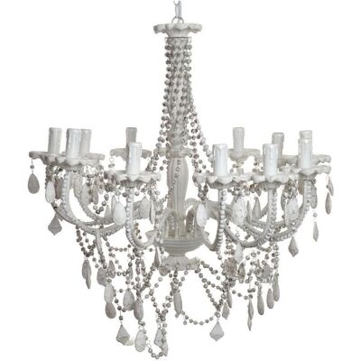 Fijalo - Lampada a soffitto - Metallo - 12 lampadine - 70x70x63cm Fijalo - Lampada a soffitto - Metallo - 12 lampadine - 70x70x63cm