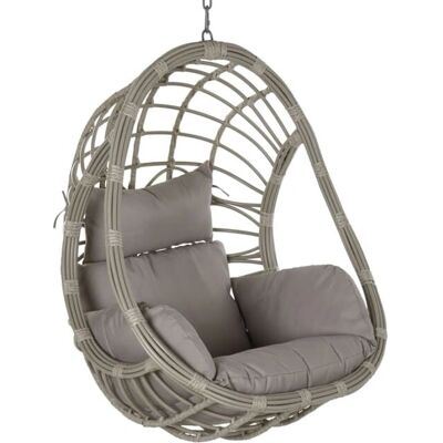 Fijalo MB190172 - Sillón Colgante - Ratán Sintético - 90x70x110cm Fijalo MB190172 - Sillón Colgante - Ratán Sintético - 90x70x110cm