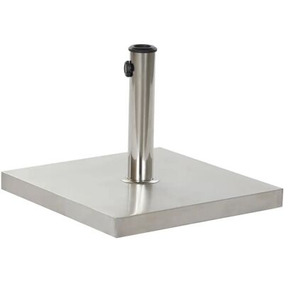 Fijalo Modello MB192544 Base parasol inox - esterno, 45x45x35cm Fijalo Modello MB192544 Base parasol inox - esterno, 45x45x35cm
