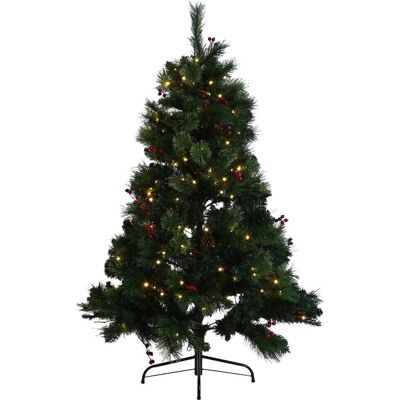 FIJALO Árbol de luces LED - 100x100x150cm - Verde FIJALO Árbol de luces LED - 100x100x150cm - Verde