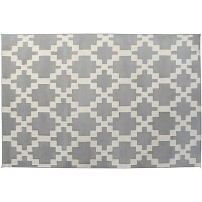 Tappeto in poliestere Fijalo - 120x180cm - Grigio - Decorazione casa Tappeto in poliestere Fijalo - 120x180cm - Grigio - Decorazione casa
