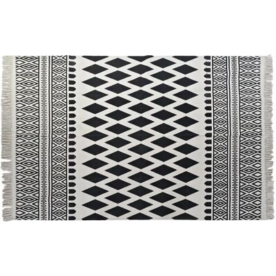 Fijalo Model TX192806 Cotton Rug - 120x180cm - Romb Pattern Fijalo Model TX192806 Cotton Rug - 120x180cm - Romb Pattern
