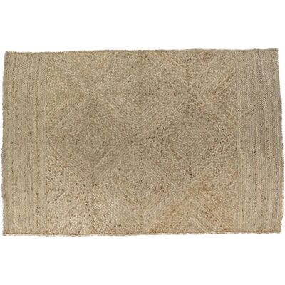 Fijalo TX195650 - Jute Tapijt 120x180cm - Natuurlijke Bruin - Tapijt Fijalo TX195650 - Jute Tapijt 120x180cm - Natuurlijke Bruin - Tapijt