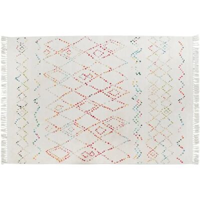 Dywan poliesterowy FIJALO - 120x180 - Wzór rombów Dywan poliesterowy FIJALO - 120x180 - Wzór rombów